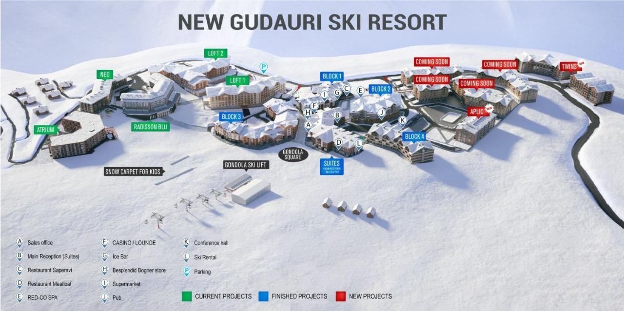 Gvc 321 New Gudauri Apartman Kültér fotó